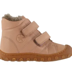 Bisgaard Vinterstøvler>Vinterstøvler - Barefoot - Hale w Lamb - Nude