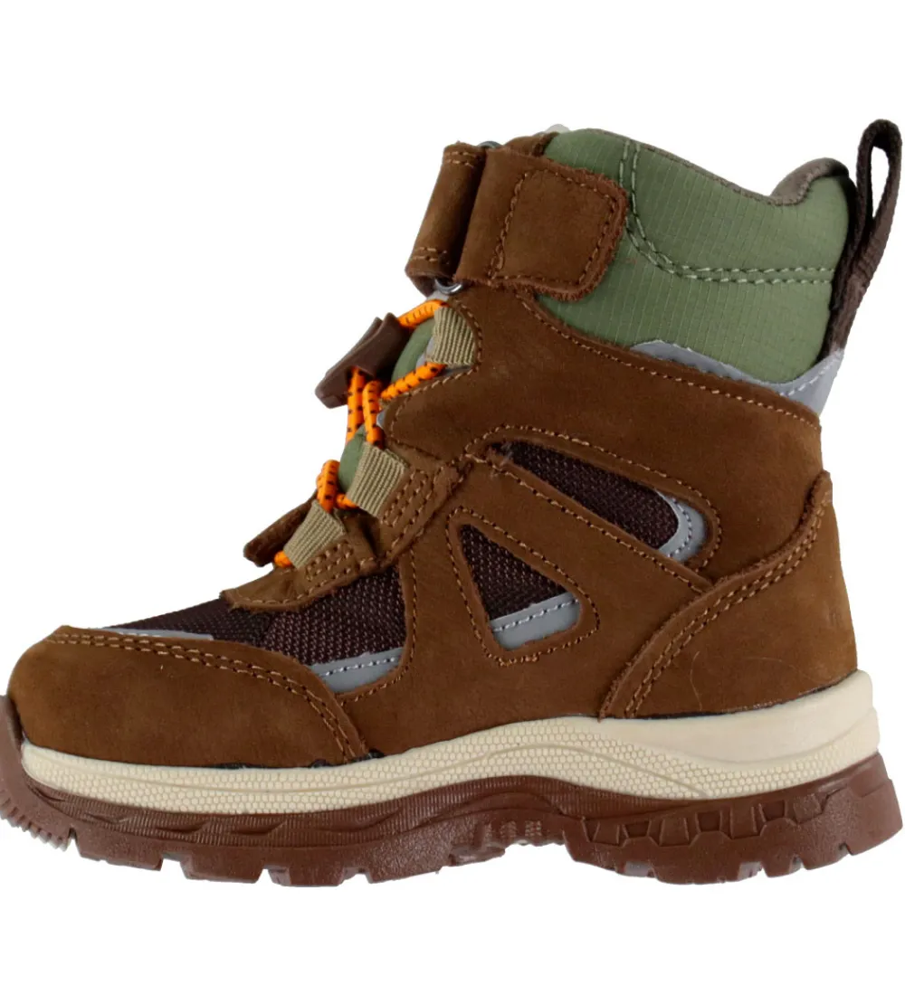 Bisgaard Vinterstøvler>Vinterstøvler - Bruce - Tex - Dark Brown