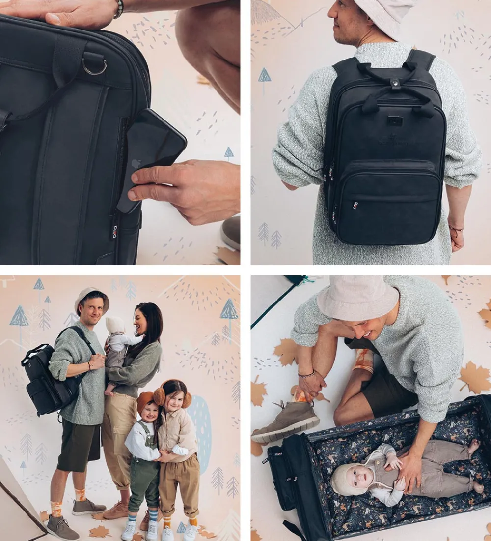 Bizzi Growin Senge|Pusletasker|Pusletaske/Rejseseng - RucPOD - Sort