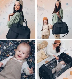 Bizzi Growin Senge|Pusletasker></noscript>Pusletaske/Rejseseng - POD - Sort