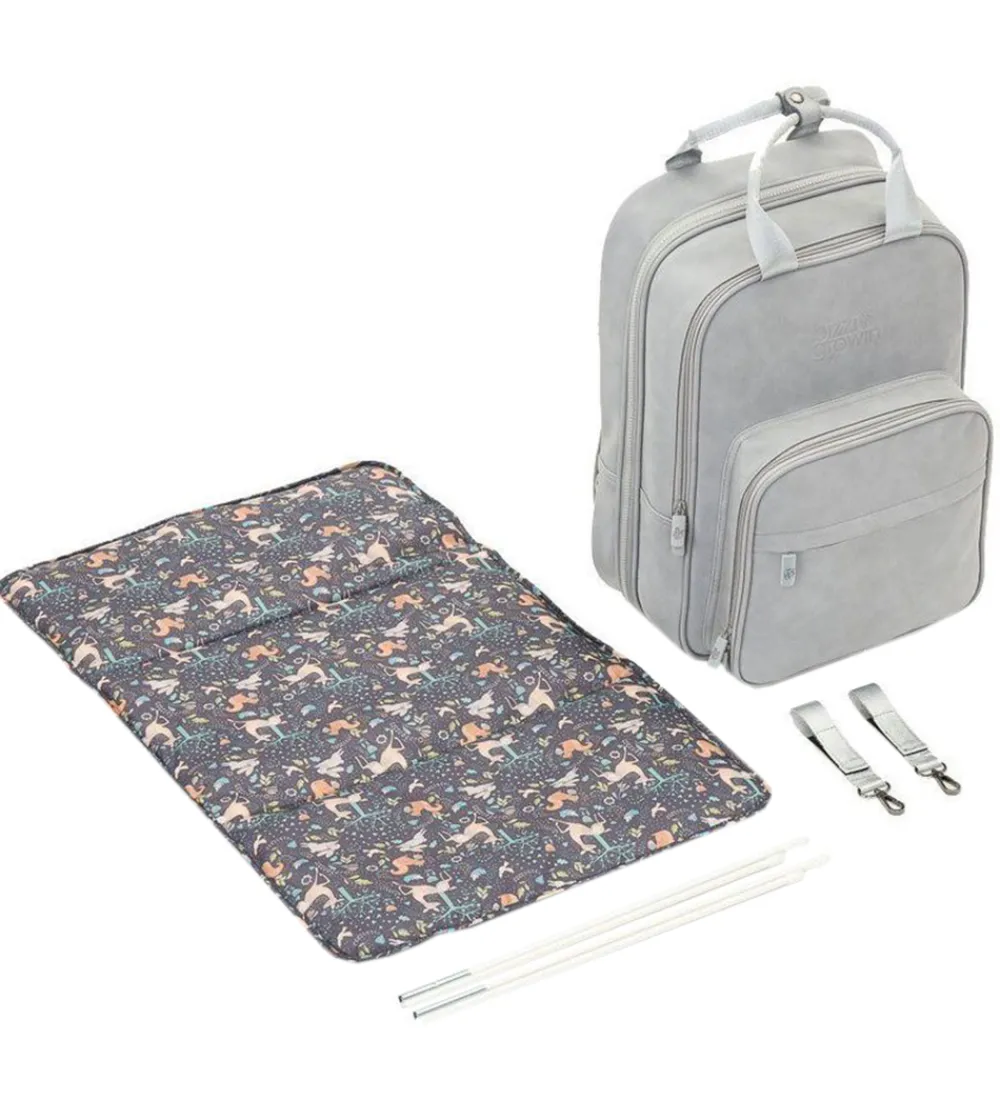 Bizzi Growin Senge|Pusletasker|Pusletaske/Rejseseng - RucPOD - Whisper Grey