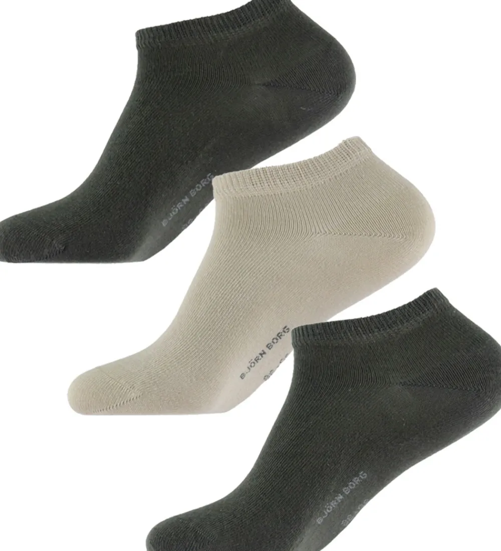 Børn Björn Borg Strømper>Ankelstrømper - 6-pak - Multipack