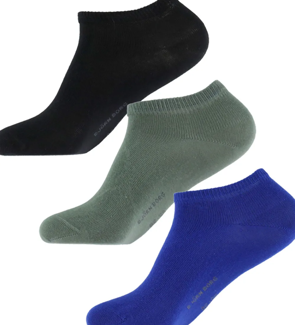 Børn Björn Borg Strømper>Ankelstrømper - 6-pak - Multipack