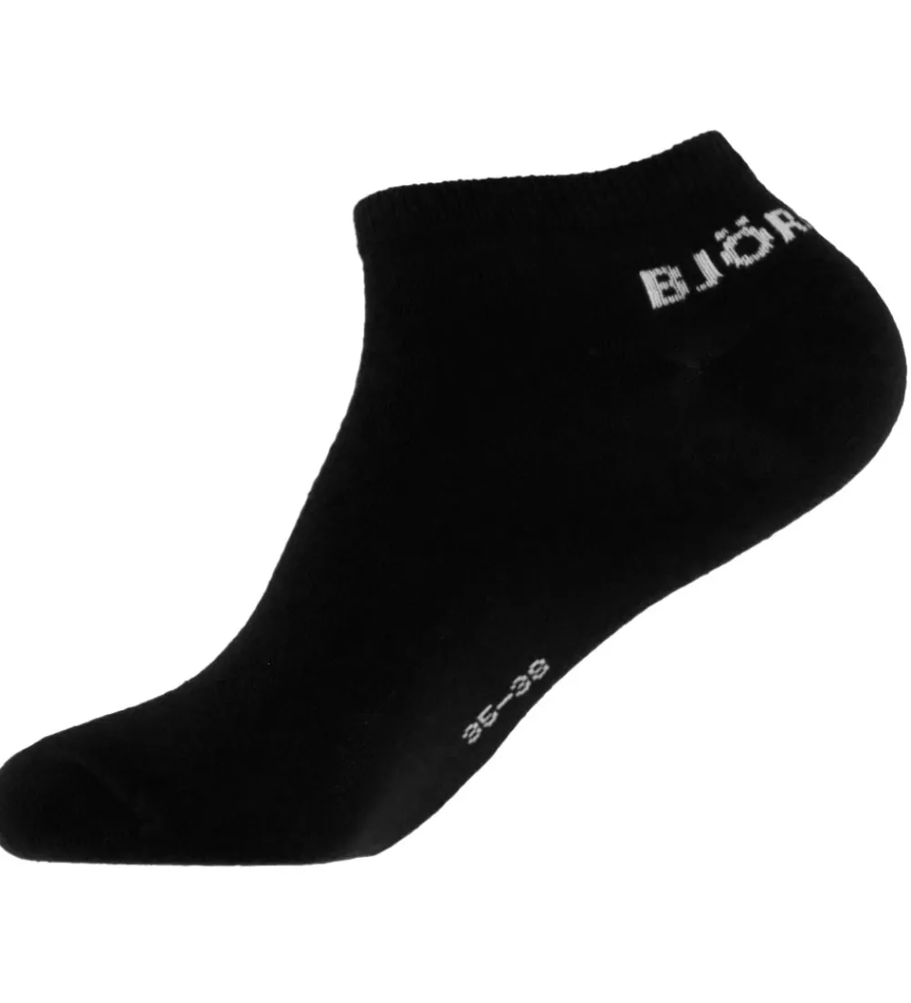 Børn Björn Borg Strømper|Ankelstrømper - 3-pak - Sort