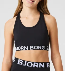 Børn Björn Borg T-Shirts Og Toppe|Træning Og Gymnastik|Sports Top - Black
