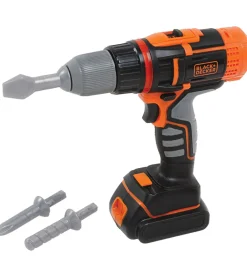 Black & Decker Legeværktøj|Legetøj - Boremaskine m. 3 Bor