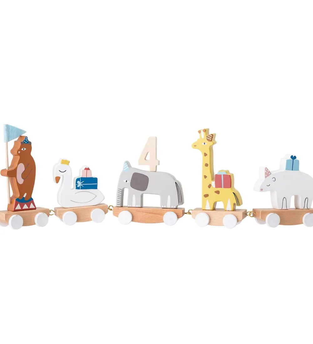 Bloomingville Fødselsdagstoge>Fødselsdagstog - 53 cm - Mutifarvet