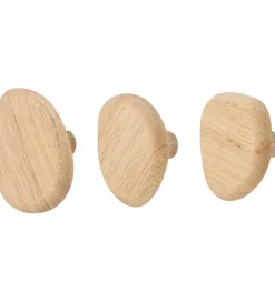 Børn Bloomingville Børneværelset|Knager>Knager - Conor - 3 Stk - Natur