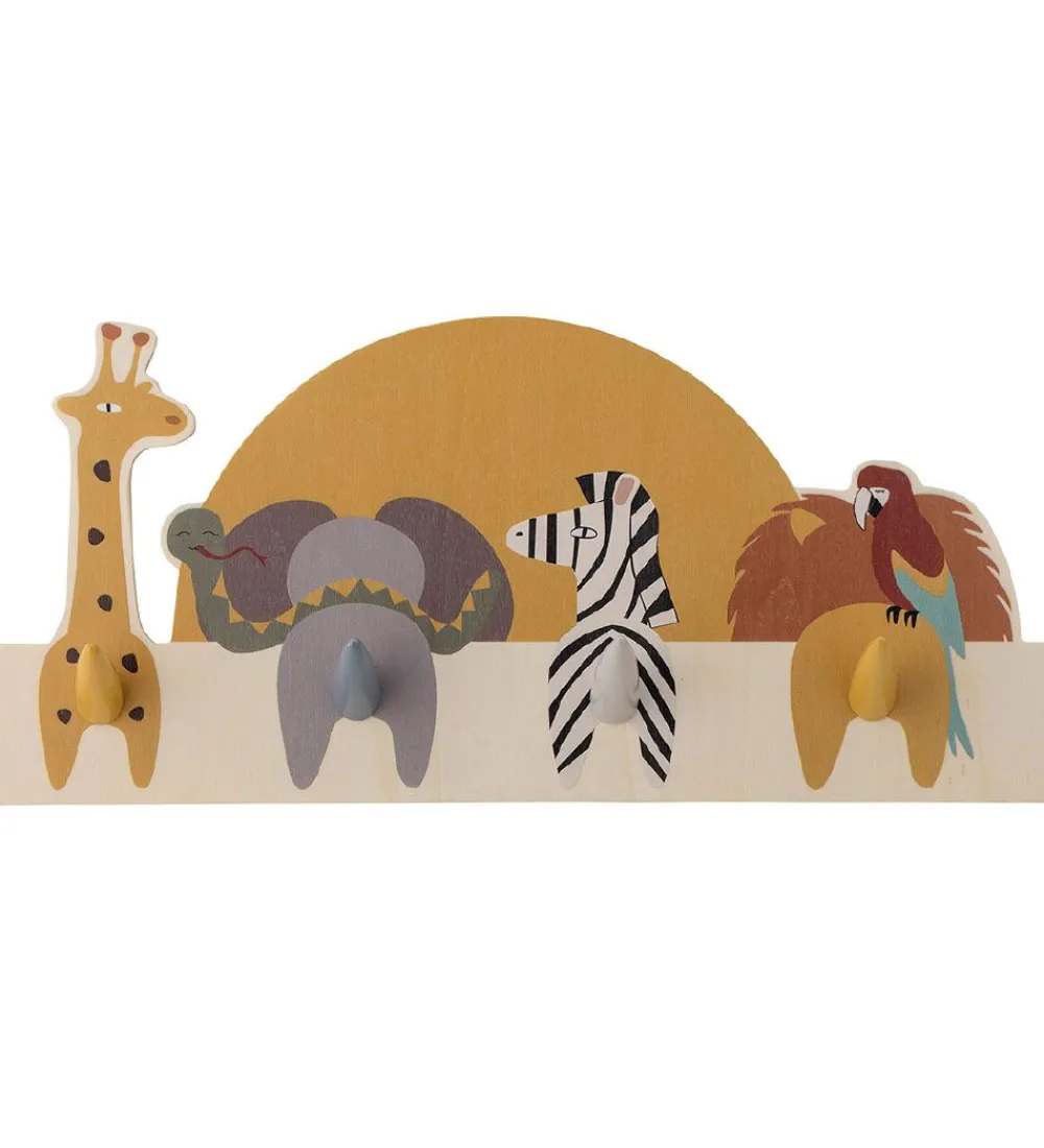 Bloomingville Knager|Knagerække - 40x20x6 - Mallen - Brun