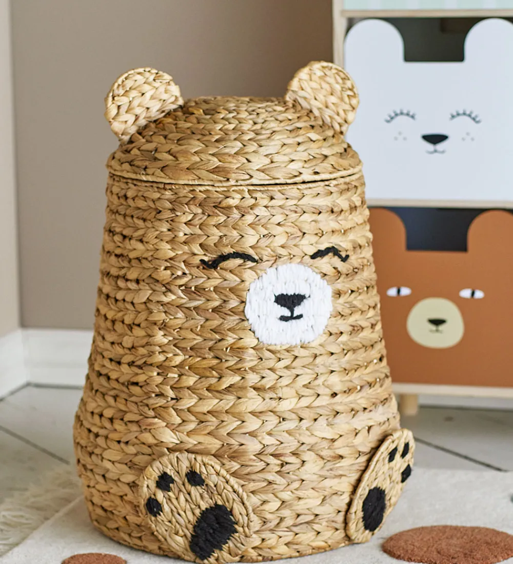 Bloomingville Kurve>Kurv m. Låg - Timone - Vandhyacint - Nature