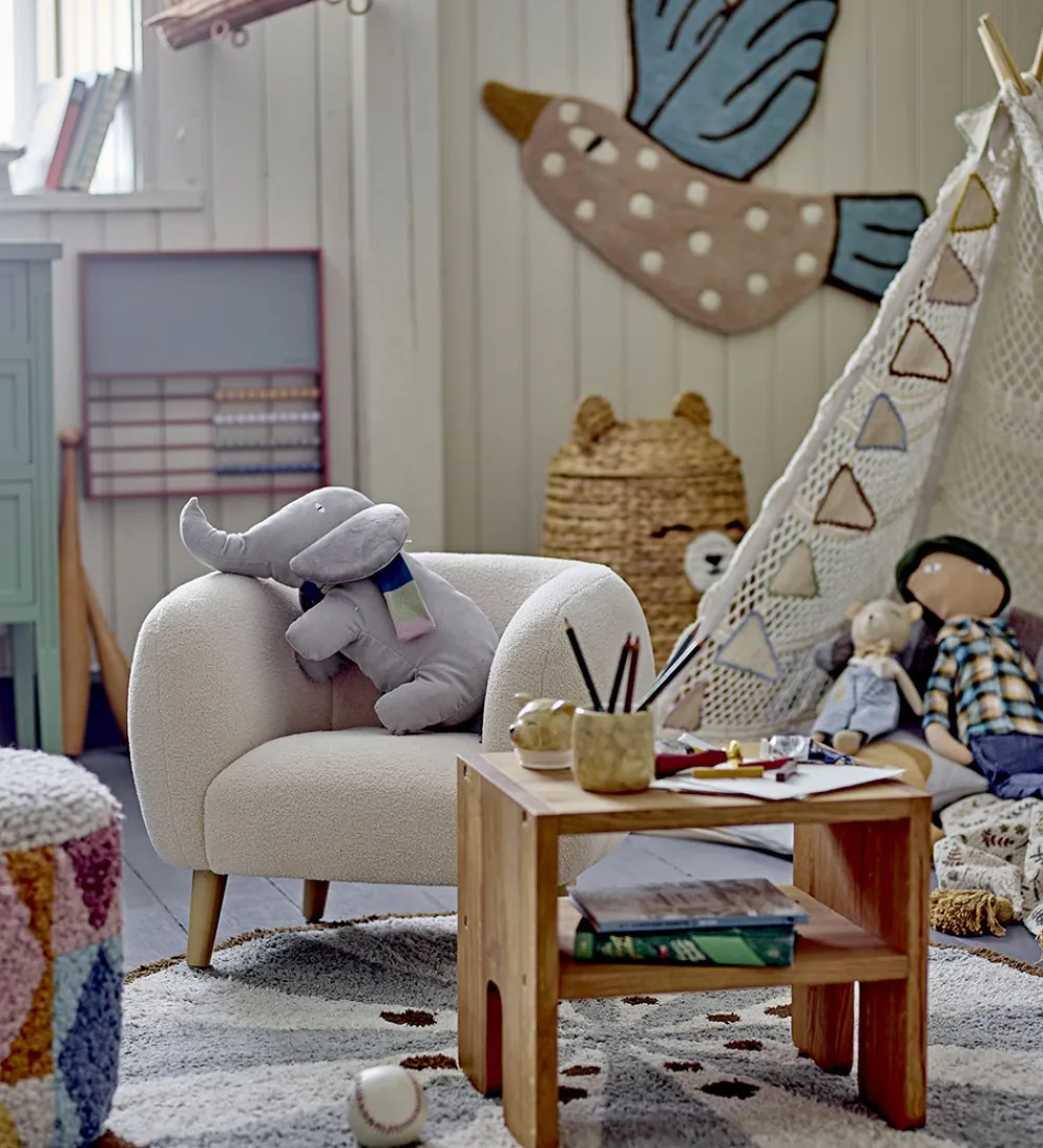 Bloomingville Stole>Loungestol - Cade - Hvid