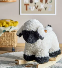 Bloomingville Gyngeheste></noscript>Mini Gyngehest - Dolly - Får - Hvid