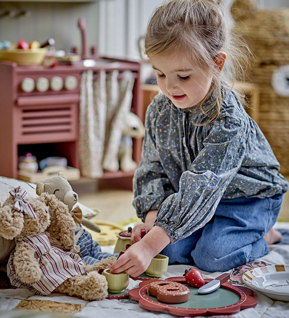 Bloomingville Trælegetøj>Mini Køkkensæt - Bette - Træ - Brun