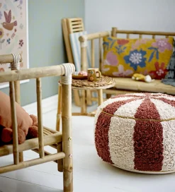 Bloomingville Puffer|Mini Puf - 44x26 cm - Charoline - Brun