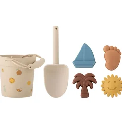 Bloomingville Strandlegetøj|Mini Strandsæt - Agnes - Silikone - Natur