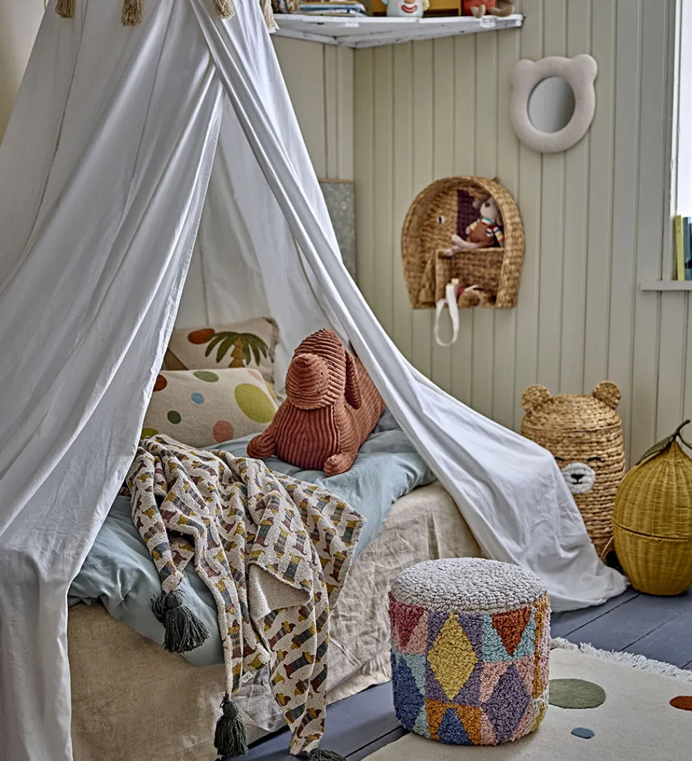 Bloomingville Spejle|Mini Vægspejl - Baily - Hvid