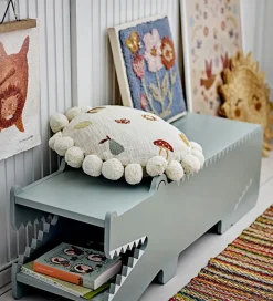 Bloomingville Pyntepuder|Pude - Ø40 cm - Agnes Pude - Natur