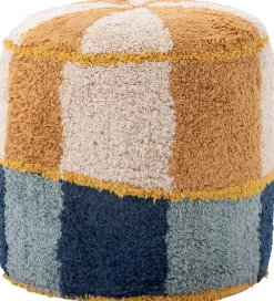 Bloomingville Møbler|Puffer|Puf - 40x35 cm - Kio - Blå