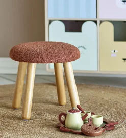Bloomingville Stole|Skamler|Taburet - Aksel - 30x29 cm - Brun