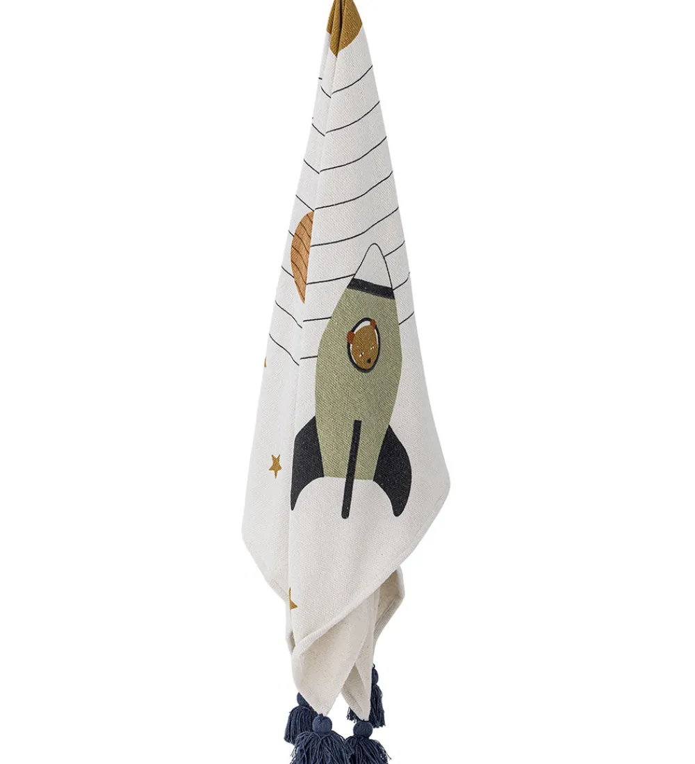 Bloomingville Tæpper>Tæppe - Space Plaid - Natur