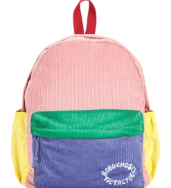Bobo Choses Skoletasker|Skole|Skoletaske - Fløjl - Color Block