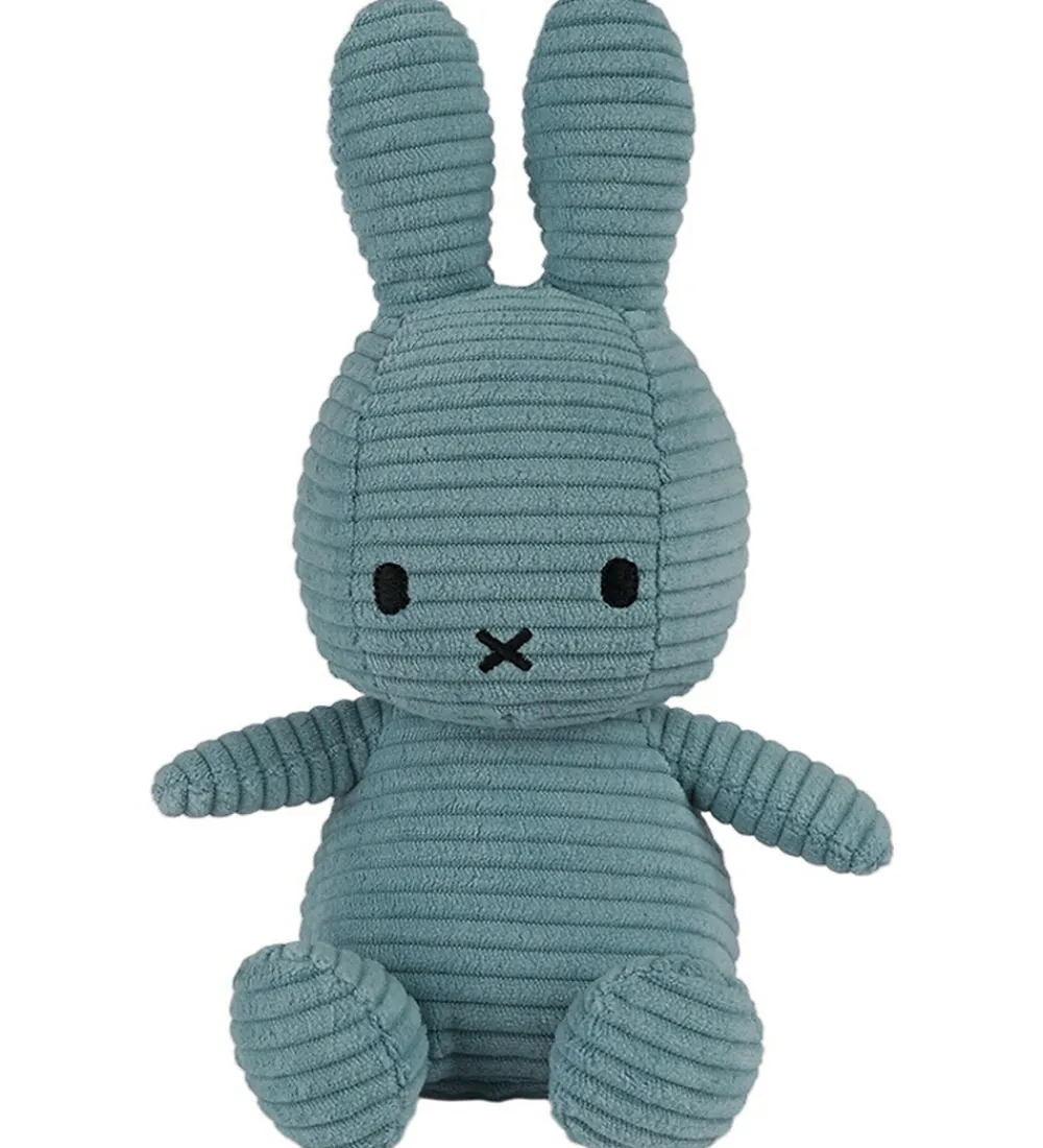 Bon Ton Toys Bamser|Bamse - 23 cm - Miffy ECO Corduroy - Aviator Blue