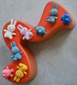 Bon Ton Toys Bamser></noscript>Bamse - 23 cm - Miffy ECO Corduroy - Grey