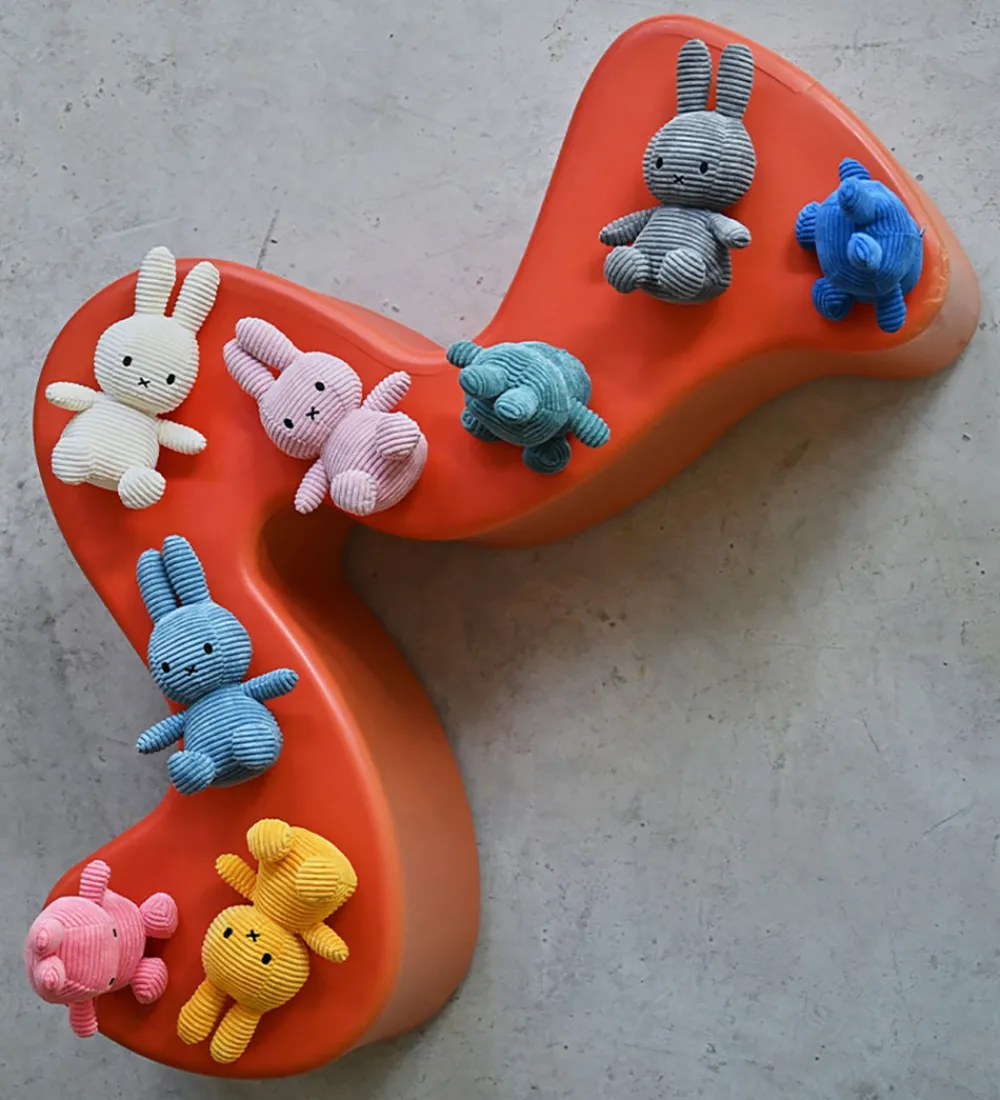 Bon Ton Toys Bamser|Bamse - 23 cm - Miffy ECO Corduroy - Offwhite