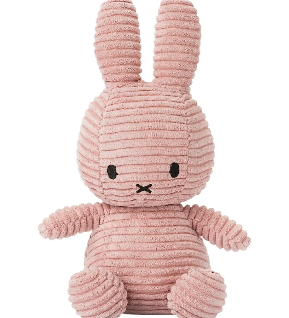 Bon Ton Toys Bamser>Bamse - 23 cm - Miffy ECO Corduroy - Pink