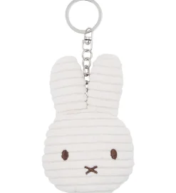 Bon Ton Toys Nøgleringe|Nøglering - 10 cm - Miffy Flat ECO Corduroy - Offwh