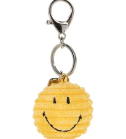 Bon Ton Toys Nøgleringe|Nøglering - 4,5 cm - Smiley Keychain ECO Corduroy -
