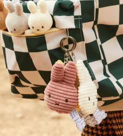 Bon Ton Toys Nøgleringe>Nøglering - 10 cm - Miffy Flat ECO Corduroy - Dusty