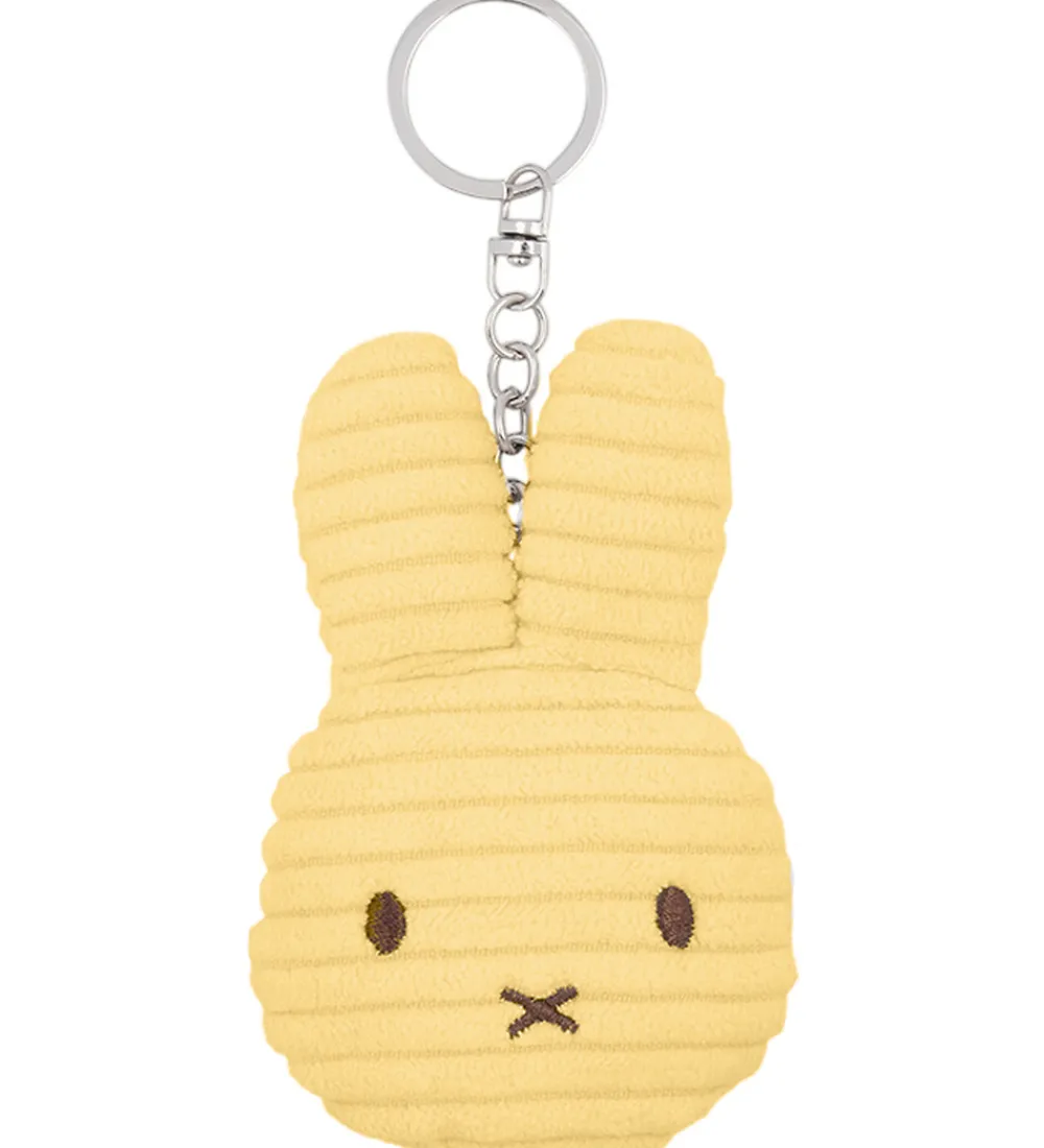 Bon Ton Toys Nøgleringe>Nøglering - 10 cm - Miffy Flat Keychain Corduroy -