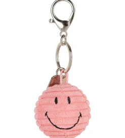 Bon Ton Toys Nøgleringe>Nøglering - 4,5 cm - Smiley Keychain ECO Corduroy -