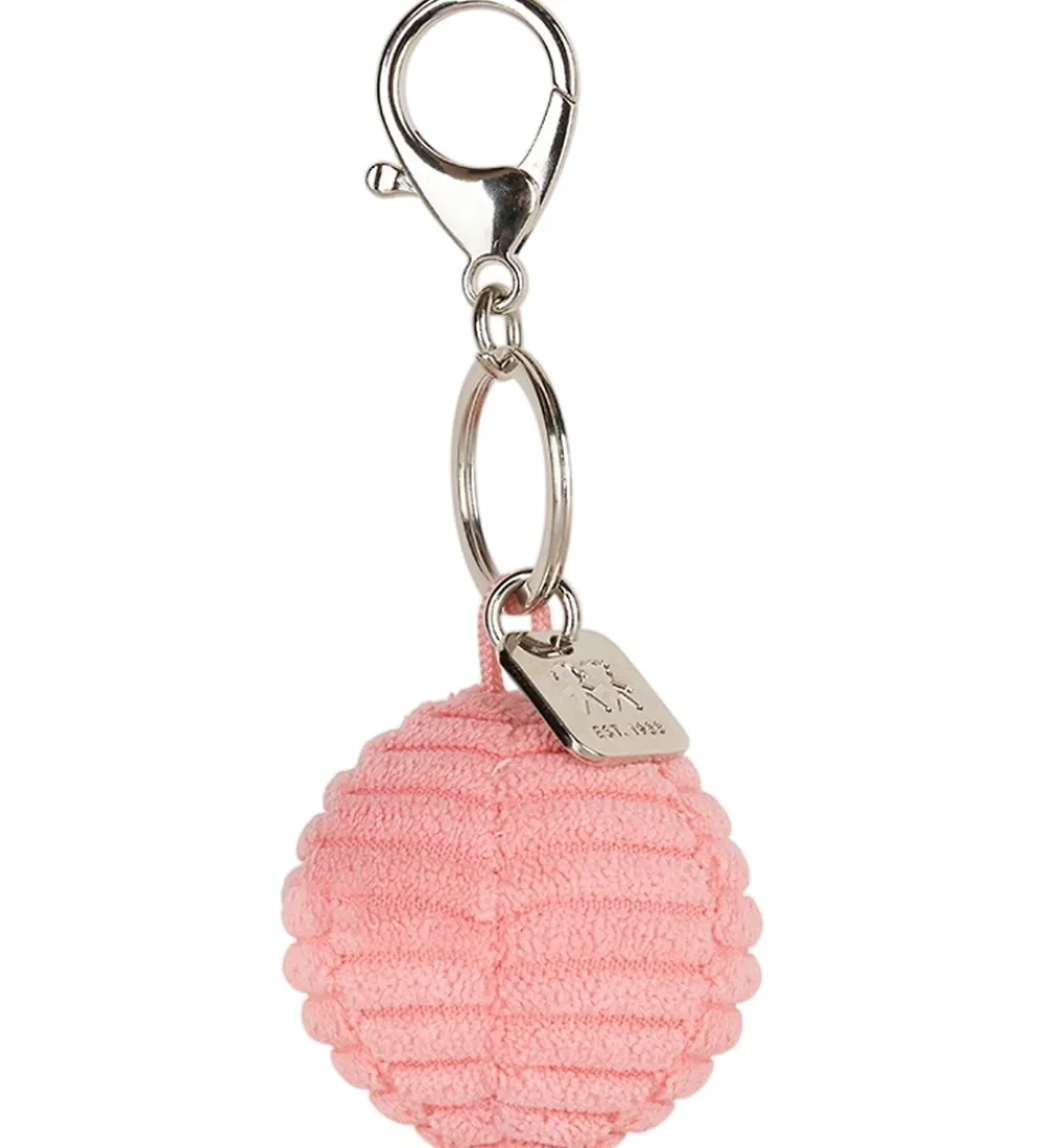 Bon Ton Toys Nøgleringe>Nøglering - 4,5 cm - Smiley Keychain ECO Corduroy -