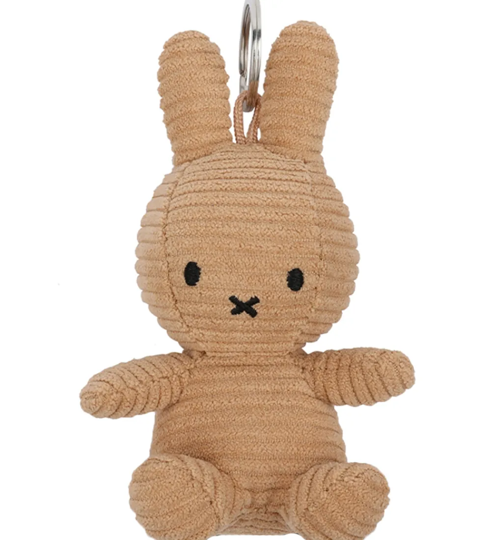 Bon Ton Toys Nøgleringe>Nøglering - 12 cm - Miffy ECO Corduroy - Beige
