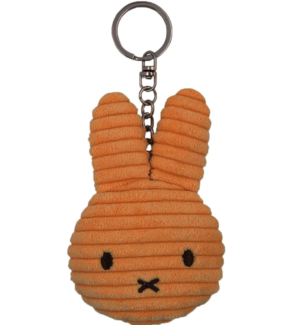 Bon Ton Toys Nøgleringe|Nøglering - 10 cm - Miffy Flat - Corduroy Cinnamon