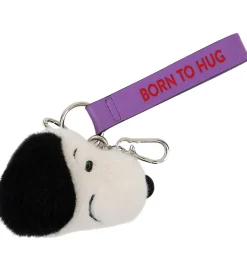 Bon Ton Toys Nøgleringe>Nøglering - 8 cm - Snoopy ECO Fuzzy Cream bag charm