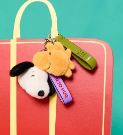 Bon Ton Toys Nøgleringe|Nøglering - 9 cm - Woodstock ECO Fuzzy Yellow bag