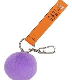Bon Ton Toys Nøgleringe>Nøglering - 7 cm - Smiley ECO Fuzzy Bag Charm - Dar