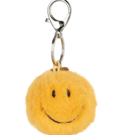 Bon Ton Toys Nøgleringe|Nøglering - 5,5 cm - Smiley Keychain ECO Fuzzy - Ye
