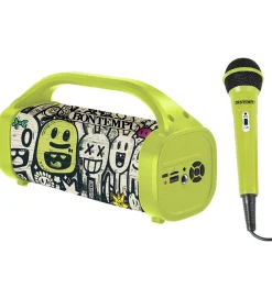 Bontempi Musikinstrumenter|Højtalere>Højtaler m. Mikrofon/Lys - Trådløs