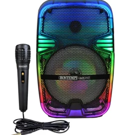 Bontempi Musikinstrumenter|Højtalere|Højtaler m. Mikrofon/Lys - Trådløs