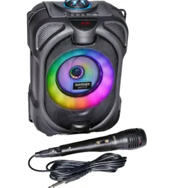 Bontempi Højtalere>Højtaler m. Mikrofon/Lys - 26 cm - Trådløs