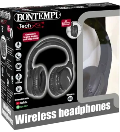 Bontempi Høretelefoner|Høretelefoner - Trådløs - Sort