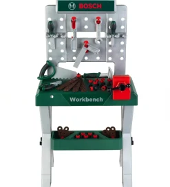 Bosch Mini Legeværktøj>Arbejdsbænk - Legetøj - Mørkegrøn/Sølv