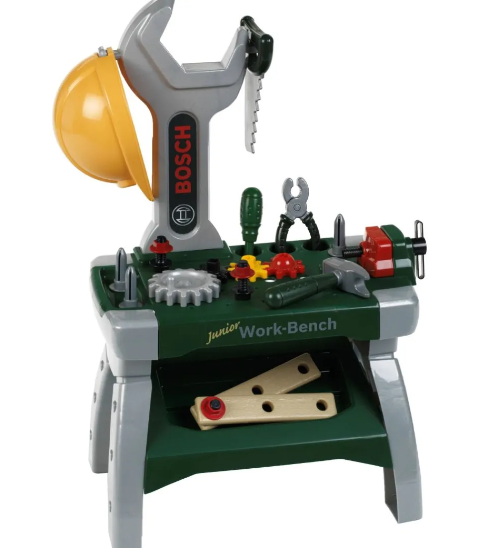 Bosch Mini Legeværktøj|Arbejdsbænk - Legetøj - Mørkegrøn