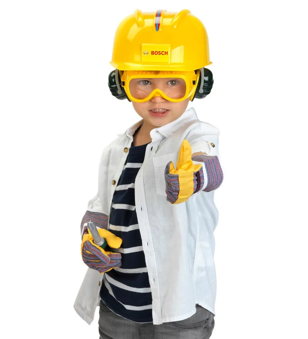 Bosch Mini Legeværktøj|Arbejdshandsker - legetøj