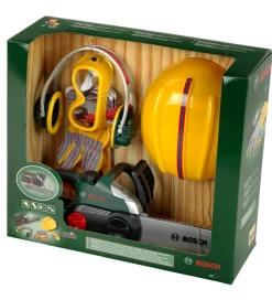 Bosch Mini Legeværktøj|Kædesav m. Tilbehør - Legetøj - Grøn/Gul