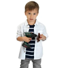 Bosch Mini Legeværktøj|Stor Skruemaskine m. Lys/Lyd - Legetøj - Grøn